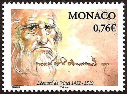 Potovn znmka Monako 2002 Leonardo da Vinci Mi# 2595 - zvtit obrzek