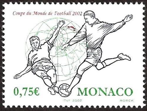 Poštovní známka Monako 2002 MS ve fotbale Mi# 2605