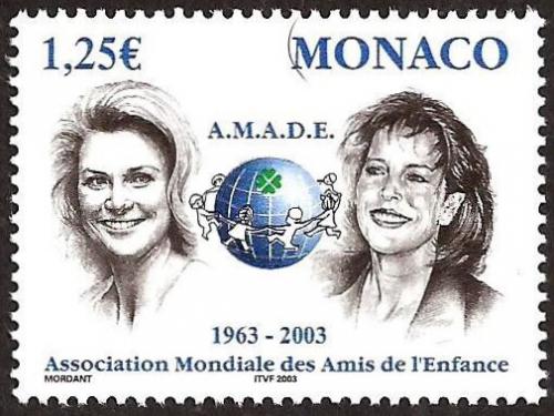 Poštovní známka Monako 2002 Knìžna Gracia Patricia a princezna Caroline Mi# 2633