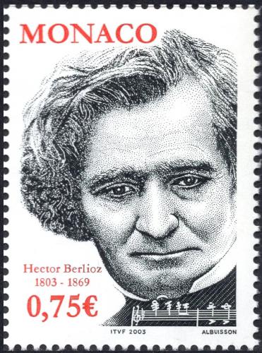 Poštovní známka Monako 2003 Hector Berlioz, skladatel Mi# 2654