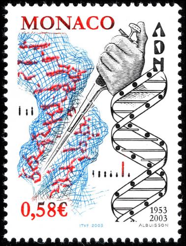 Poštovní známka Monako 2003 Zprovoznìní DNS, 50. výroèí Mi# 2659