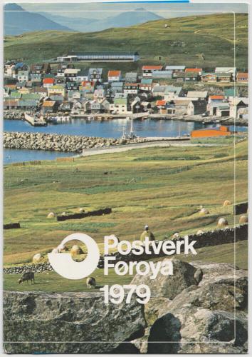 Roèníkové album Faerské ostrovy 1979 Mi# 42-47
