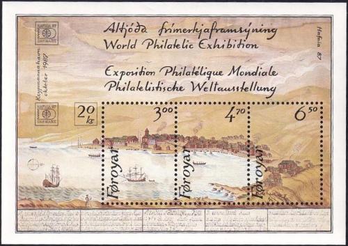Poštovní známky Faerské ostrovy 1986 Tórshavn Mi# Block 2 Kat 10€