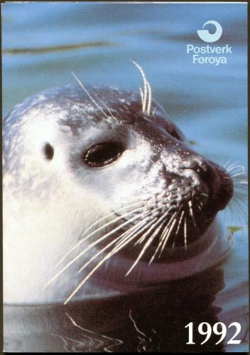 Roèníkové album Faerské ostrovy 1992 Mi# 227-42 + Block 5 Kat 30.50€