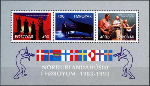 Poštovní známky Faerské ostrovy 1993 Umìlci Mi# Block 6