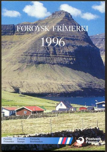 Roèníkové album Faerské ostrovy 1996 Mi# 291-309 + Block 8 Kat 35.90€