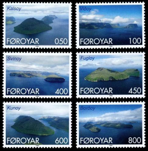 Poštovní známky Faerské ostrovy 1999 Ostrovy Mi# 356-61 Kat 7€