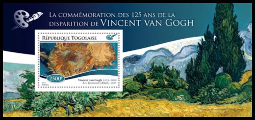 Poštovní známka Togo 2015 Umìní, Vincent van Gogh Mi# Block 1132 Kat 10€