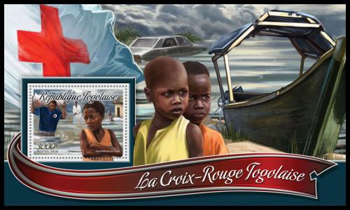 Poštovní známka Togo 2016 Èervený køíž Mi# Block 1314 Kat 12€