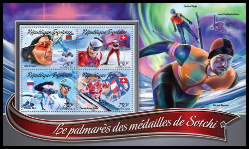Poštovní známky Togo 2016 ZOH Soèi Mi# 7579-82 Kat 12€