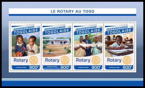 Potovn znmky Togo 2016 Rotary Intarnational Mi# 7764-67 Kat 14