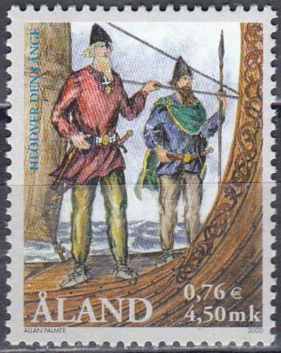 Poštovní známka Alandy 2000 Vikingové Mi# 178