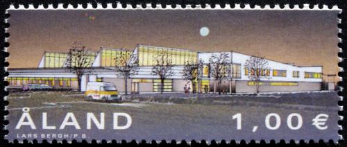 Poštovní známka Alandy 2002 Nová pošta ve Sviby Mi# 202