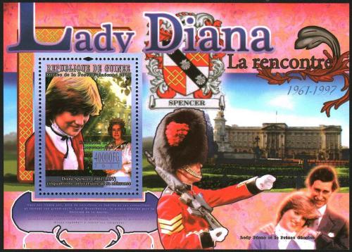 Potovn znmka Guinea 2011 Princezna Diana Mi# Block 1909 Kat 16
