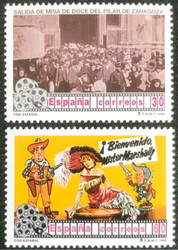 Poštovní známky Španìlsko 1996 Španìlský film, 100. výroèí Mi# 3257-58