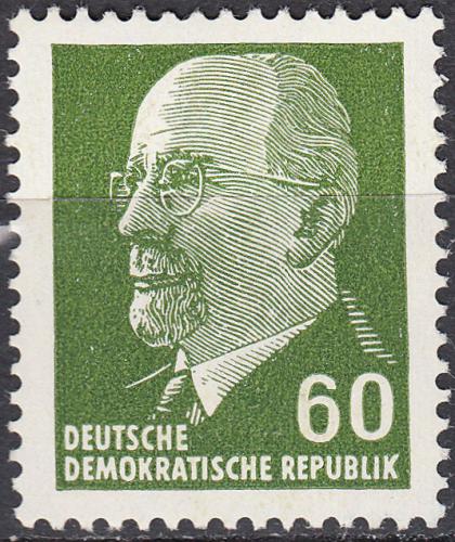 Poštovní známka DDR 1964 Prezident Walter Ulbricht Mi# 1080