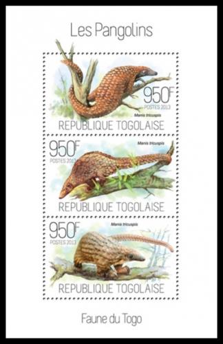 Poštovní známky Togo 2013 Luskouni Mi# 5267-69 Kat 11€