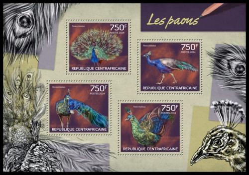 Poštovní známky SAR 2014 Pávi Mi# 4640-43 Kat 14€