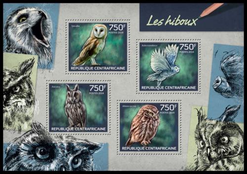 Poštovní známky SAR 2014 Sovy Mi# 4645-48 Kat 14€