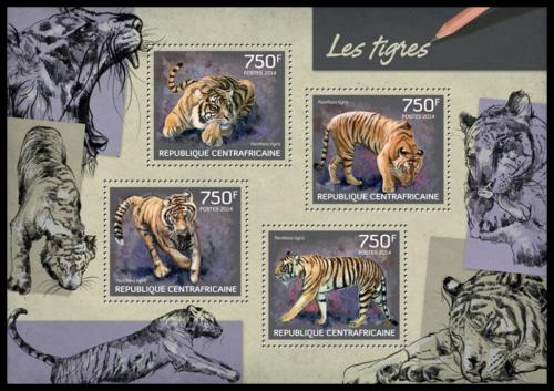 Poštovní známky SAR 2014 Tygøi Mi# 4665-68 Kat 14€