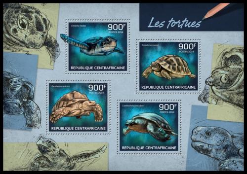Poštovní známky SAR 2014 Želvy Mi# 4695-98 Kat 16€