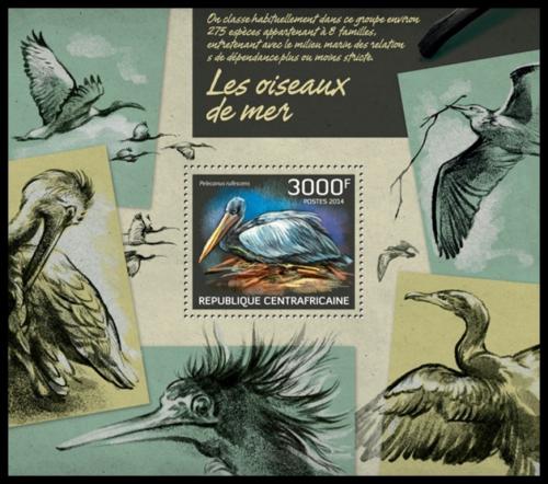 Poštovní známka SAR 2014 Moøští ptáci Mi# Block 1153 Kat 14€