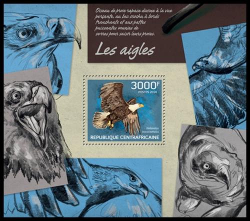 Poštovní známka SAR 2014 Orli Mi# Block 1154 Kat 14€