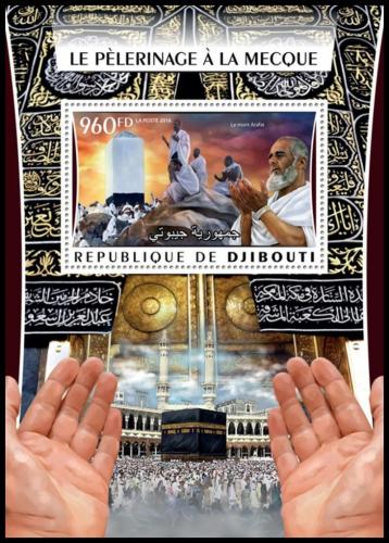 Poštovní známka Džibutsko 2016 Pou� do Mekky Mi# Block 225 Kat 12€