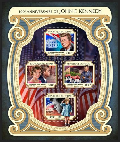 Potovn znmky ad 2017 Prezident John F. Kennedy Mi# 3016-19 Kat 13