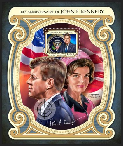 Potovn znmka ad 2017 Prezident John F. Kennedy Mi# Block 703 Kat 13 - zvtit obrzek