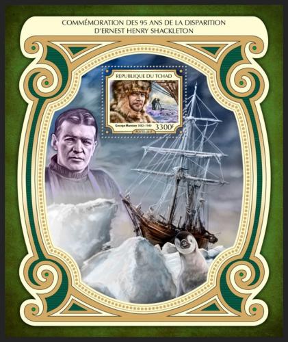 Potovn znmka ad 2017 Ernest Shackleton Mi# Block 704 Kat 13