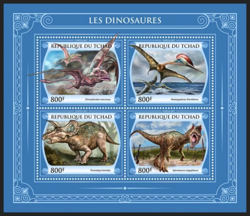 Potovn znmky ad 2017 Dinosaui Mi# 3231-34 Kat 13 - zvtit obrzek
