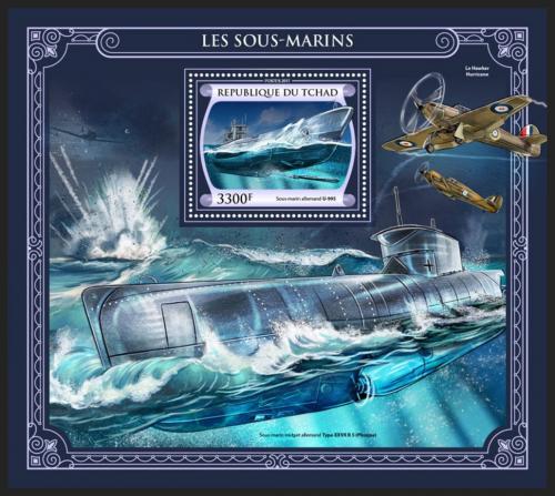 Potovn znmka ad 2017 Ponorky Mi# Block 752 Kat 13 - zvtit obrzek