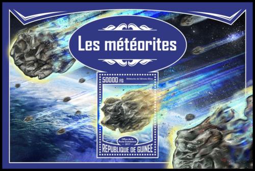 Potovn znmka Guinea 2017 Meteority Mi# Block 2777 Kat 20