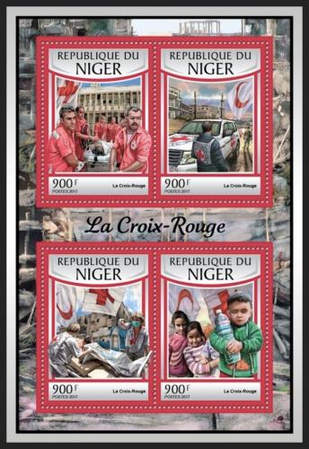 Poštovní známky Niger 2016 Èervený køíž Mi# 4787-90 Kat 14€