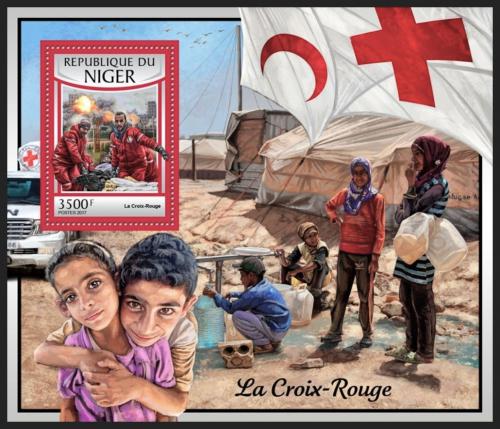 Poštovní známka Niger 2016 Èervený køíž Mi# Block 662 Kat 14€