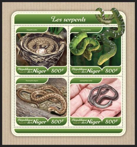 Poštovní známky Niger 2017 Hadi Mi# 5388-91 Kat 13€