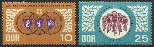 Potovn znmky DDR 1967 Zvod mru Mi# 1278-79 - zvtit obrzek