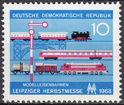 Poštovní známka DDR 1968 Lipský veletrh Mi# 1399