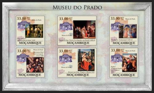 Potovn znmky Mosambik 2010 Muzeum Prado v Madridu Mi# 3998-4003 Kat 10 - zvtit obrzek