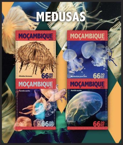 Potovn znmky Mosambik 2016 Medzy Mi# 8369-72 Kat 15