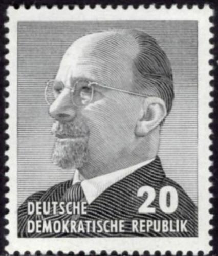 Poštovní známka DDR 1973 Prezident Walter Ulbricht Mi# 1870