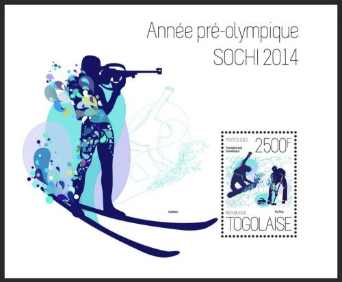 Poštovní známka Togo 2013 ZOH Soèi Mi# Block 866 Kat 10€