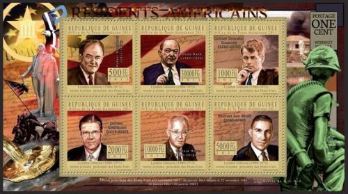 Poštovní známky Guinea 2011 Lyndon Johnson, 36. US prezident Mi# 8194-99 Kat 25€