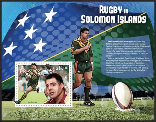 Potovn znmka alamounovy ostrovy 2013 Rugby Mi# Block 119 - zvtit obrzek
