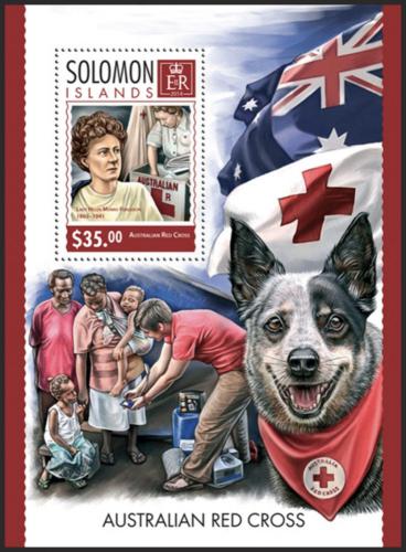 Poštovní známka Šalamounovy ostrovy 2014 Èervený køíž Mi# Block 297 Kat 12€