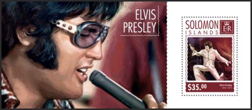 Potovn znmka alamounovy ostrovy 2014 Elvis Presley Mi# Block 356 Kat 12 - zvtit obrzek