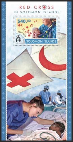 Poštovní známka Šalamounovy ostrovy 2015 Èervený køíž Mi# Block 431 Kat 14€