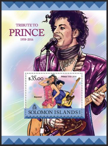 Poštovní známka Šalamounovy ostrovy 2016 Prince Mi# Block 525 Kat 11€