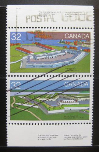Poštovní známky Kanada 1983 Pevnosti Mi# 877,882